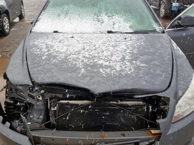 1G1ZG57B184188077 - 2008 CHEVROLET MALIBU LS GRAY photo 7