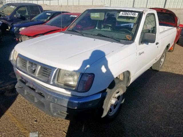 1N6DD21S6YC422959 - 2000 NISSAN FRONTIER X WHITE photo 2