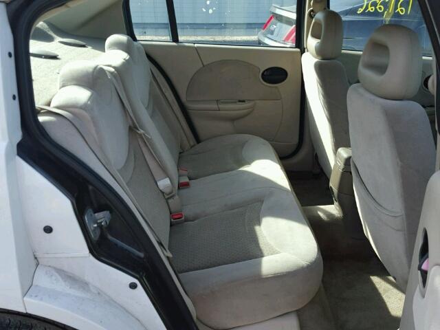 1G8AL52F54Z174104 - 2004 SATURN ION LEVEL WHITE photo 6