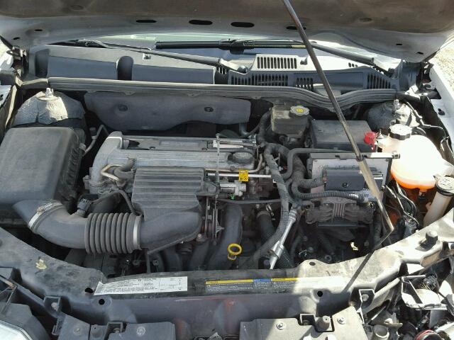 1G8AL52F54Z174104 - 2004 SATURN ION LEVEL WHITE photo 7