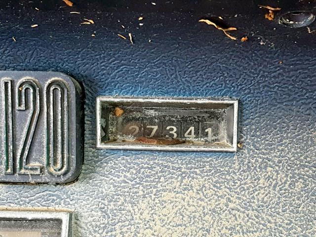 6Y87Z160996 - 1966 FORD THUNDERBIR BLUE photo 8