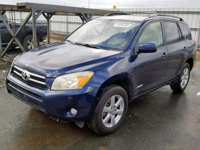 JTMZD31V365004966 - 2006 TOYOTA RAV4 LIMIT BLUE photo 2