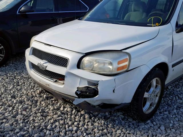1GNDV23137D112661 - 2007 CHEVROLET UPLANDER L Ağ foto 9
