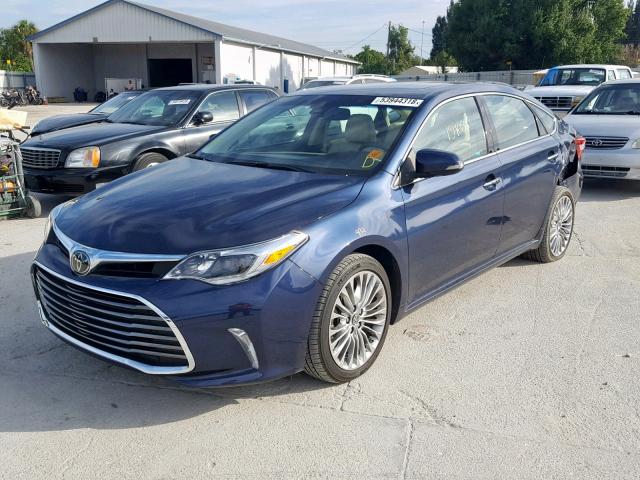 4T1BK1EB7GU225663 - 2016 TOYOTA AVALON XLE BLUE photo 2