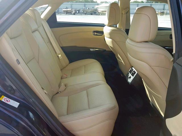 4T1BK1EB7GU225663 - 2016 TOYOTA AVALON XLE BLUE photo 6