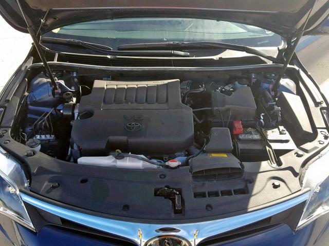 4T1BK1EB7GU225663 - 2016 TOYOTA AVALON XLE BLUE photo 7