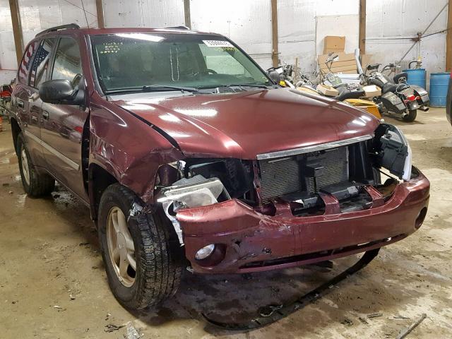 1GKDT13S972102038 - 2007 GMC ENVOY BURGUNDY photo 1