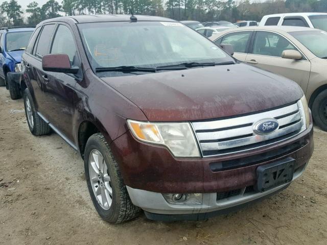 2FMDK3JCXABA83146 - 2010 FORD EDGE SEL BURGUNDY photo 1