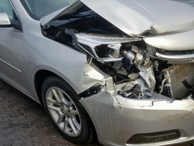 1G11C5SL8EF121162 - 2014 CHEVROLET MALIBU 1LT SILVER photo 9