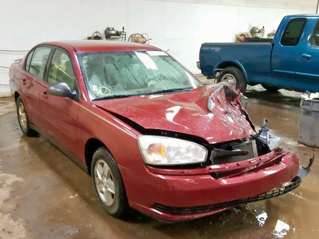 1G1ZT52805F310029 - 2005 CHEVROLET MALIBU LS Qırmızı foto 1