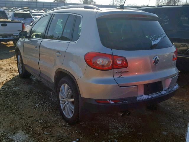 WVGBV75N19W530071 - 2009 VOLKSWAGEN TIGUAN SE SILVER photo 3