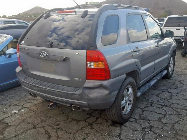 KNDJF723357000429 - 2005 KIA NEW SPORTA SILVER photo 4