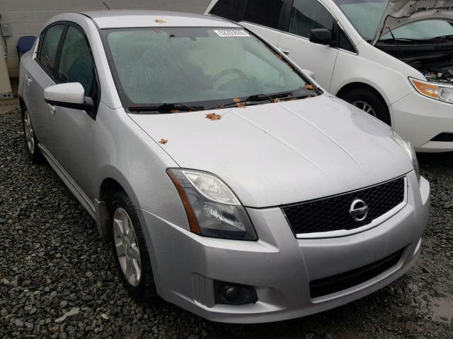 3N1AB6AP2AL612401 - 2010 NISSAN SENTRA 2.0 SILVER photo 1