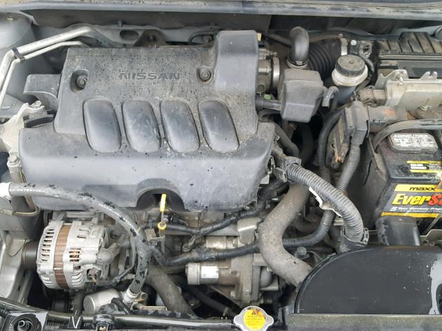 3N1AB6AP2AL612401 - 2010 NISSAN SENTRA 2.0 SILVER photo 7