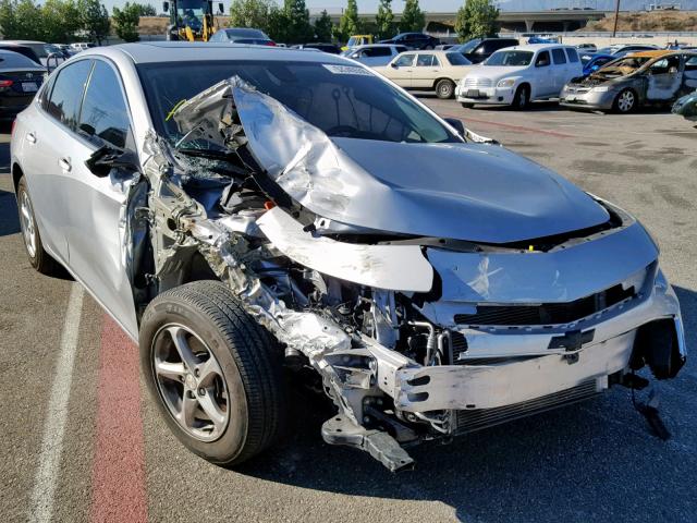 1G1ZB5ST6HF171844 - 2017 CHEVROLET MALIBU LS 银色 照片 1