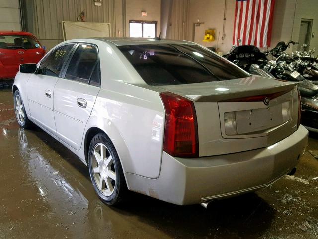 1G6DP567950116032 - 2005 CADILLAC CTS HI FEA GRAY photo 3