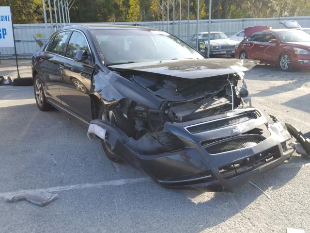 1G1ZC5E11BF133257 - 2011 CHEVROLET MALIBU 1LT BLACK photo 1