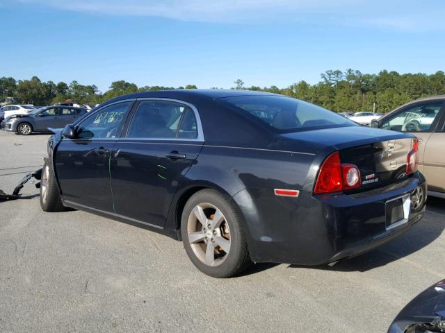 1G1ZC5E11BF133257 - 2011 CHEVROLET MALIBU 1LT BLACK photo 3
