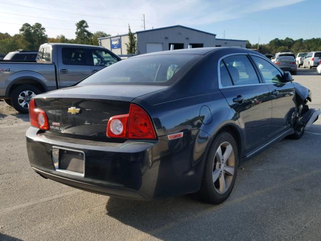 1G1ZC5E11BF133257 - 2011 CHEVROLET MALIBU 1LT BLACK photo 4