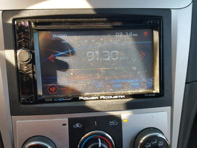 1G1ZC5E11BF133257 - 2011 CHEVROLET MALIBU 1LT BLACK photo 9