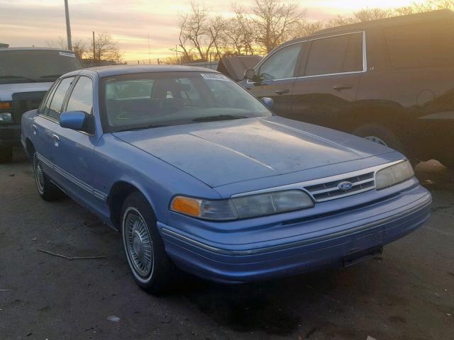 2FALP73WXSX203361 - 1995 FORD CROWN VICT BLUE photo 1