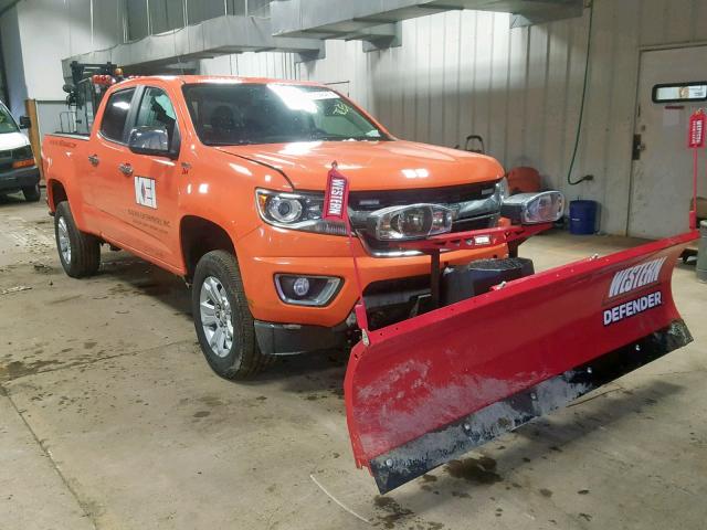 1GCPTCE16G1267785 - 2016 CHEVROLET COLORADO L ORANGE photo 1