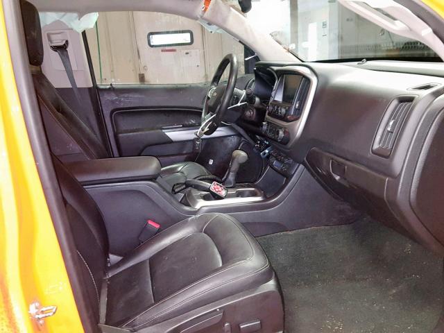 1GCPTCE16G1267785 - 2016 CHEVROLET COLORADO L ORANGE photo 5