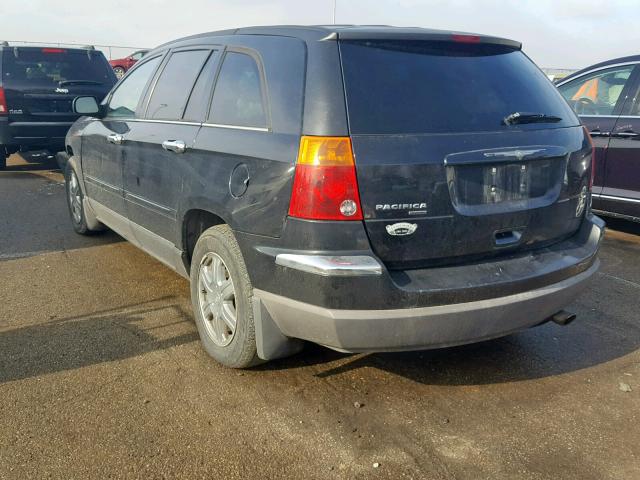 2C4GM68495R543986 - 2005 CHRYSLER PACIFICA T BLACK photo 3