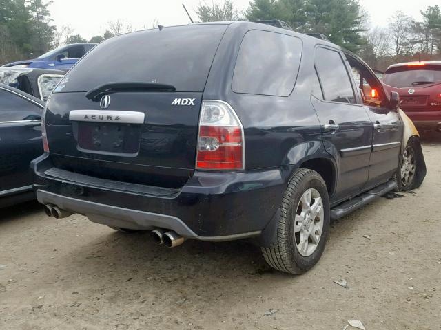 2HNYD18934H540986 - 2004 ACURA MDX TOURIN BLACK photo 4