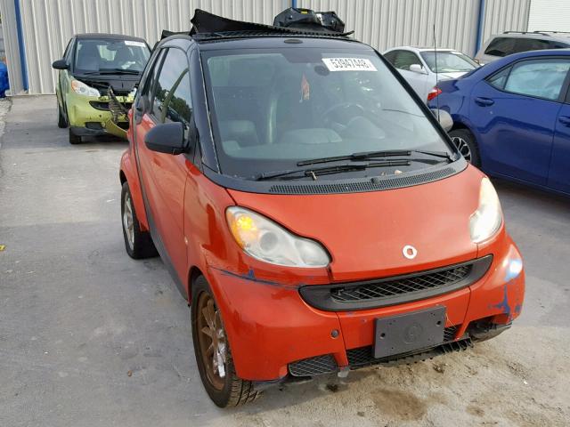 WMEEK31X38K206749 - 2008 SMART FORTWO PAS 红色 照片 1