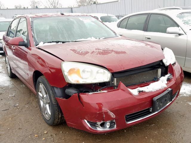 1G1ZU538X6F292832 - 2006 CHEVROLET MALIBU LTZ MAROON photo 1