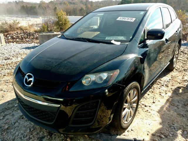 JM3ER2W57A0341690 - 2010 MAZDA CX-7 BLACK photo 2