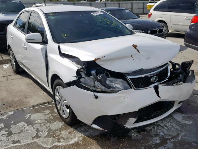 KNAFU4A29C5618850 - 2012 KIA FORTE EX WHITE photo 1