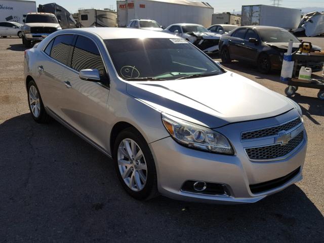 1G11H5SA8DF239260 - 2013 CHEVROLET MALIBU LTZ SILVER photo 1