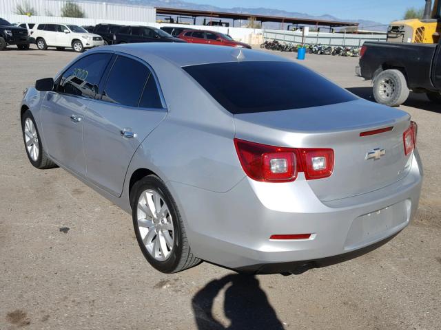 1G11H5SA8DF239260 - 2013 CHEVROLET MALIBU LTZ SILVER photo 3