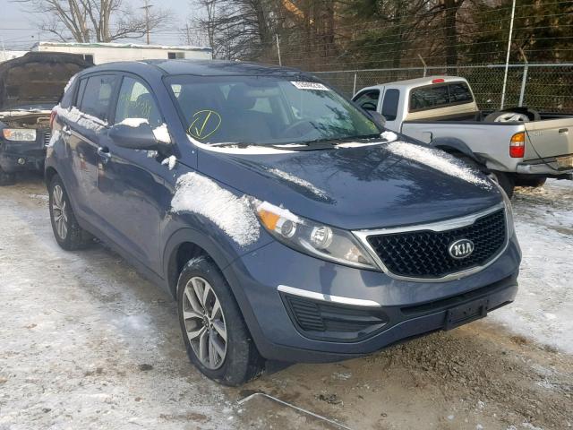 KNDPB3AC2G7846229 - 2016 KIA SPORTAGE L GRAY photo 1