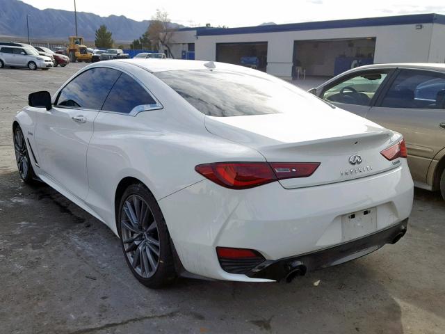 JN1FV7EK5HM610238 - 2017 INFINITI Q60 RED SP WHITE photo 3