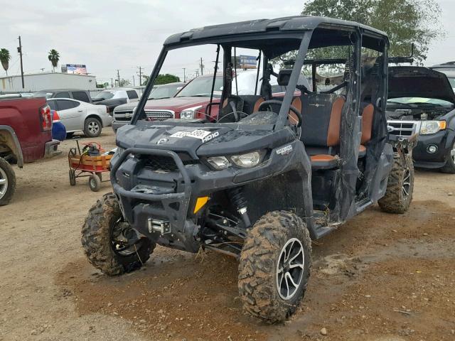 3JBURAP40JK000048 - 2018 CAN-AM DEFENDER M BLACK photo 2