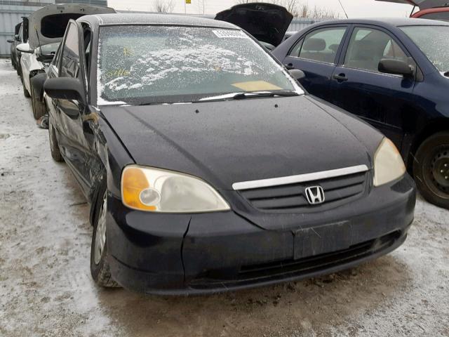 2HGES16472H944815 - 2002 HONDA CIVIC DX BLACK photo 1