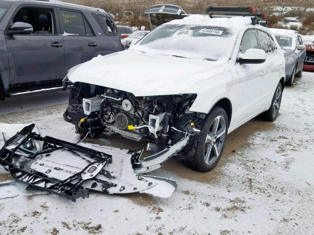 WA1CMAFP2FA124313 - 2015 AUDI Q5 TDI WHITE photo 2