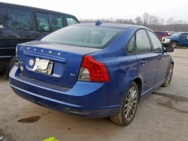 YV1MS382392447629 - 2009 VOLVO S40 2.4I BLUE photo 4