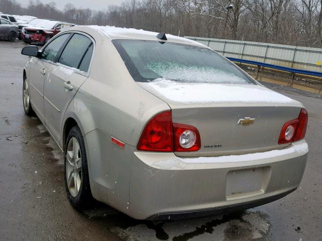 1G1ZB5E04CF238774 - 2012 CHEVROLET MALIBU LS ბეჟი ფოტო 3