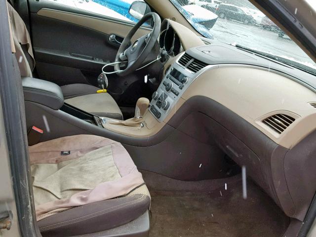 1G1ZB5E04CF238774 - 2012 CHEVROLET MALIBU LS ბეჟი ფოტო 5