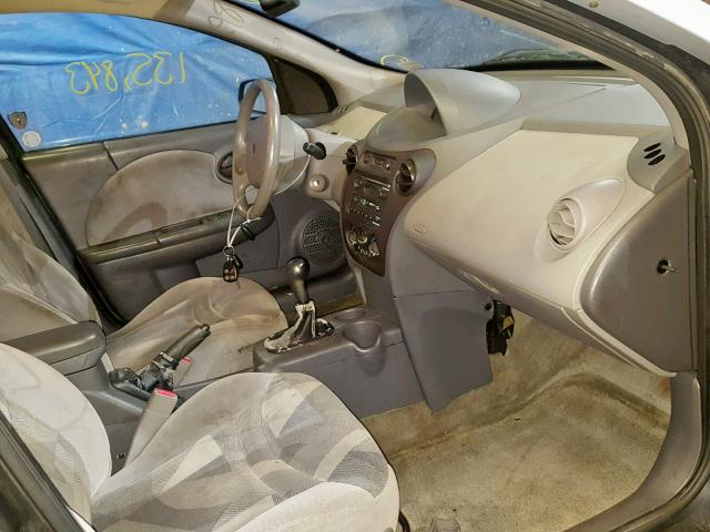 1G8AK52F73Z144796 - 2003 SATURN ION LEVEL BLUE photo 5