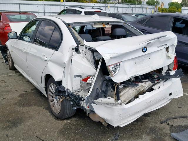 WBAPH57559NL80195 - 2009 BMW 328 I SULE WHITE photo 3