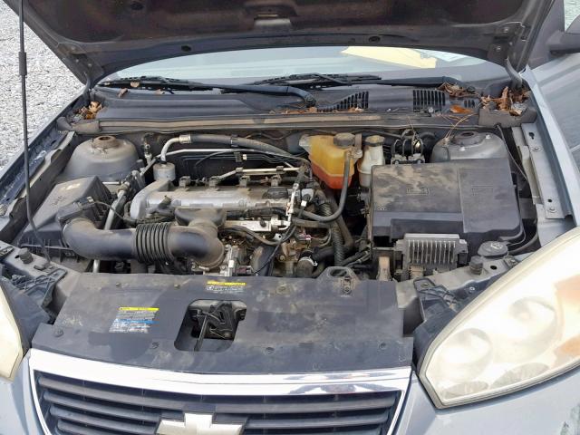 1G1ZS58F97F310199 - 2007 CHEVROLET MALIBU LS 蓝色 照片 7