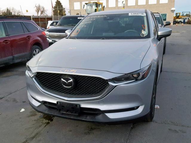 JM3KFBDM4J0347131 - 2018 MAZDA CX-5 GRAND SILVER photo 9