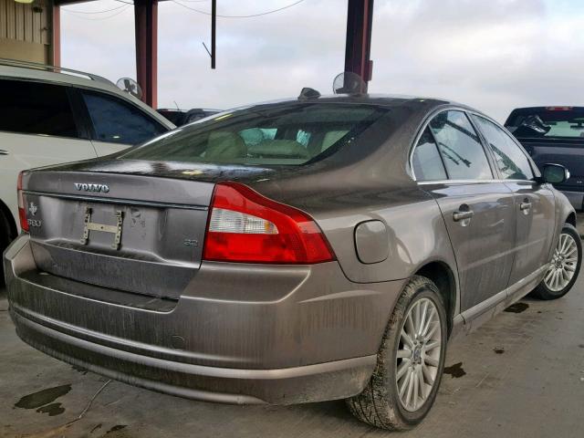 YV1AS982X71045423 - 2007 VOLVO S80 3.2 BROWN photo 4