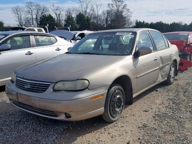 1G1NE52MXX6174128 - 1999 CHEVROLET MALIBU LS GOLD photo 2