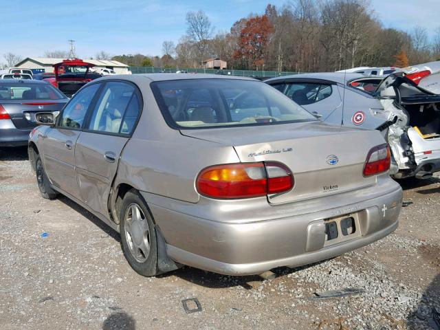 1G1NE52MXX6174128 - 1999 CHEVROLET MALIBU LS GOLD photo 3
